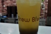 Pražený japonský bubble tea