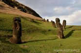 Velikonoční ostrov - Rano Raraku