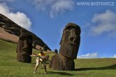 Velikonoční ostrov - Rano Raraku
